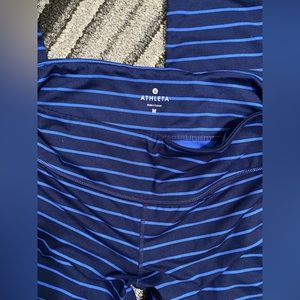 Athleta Stripped Leggings